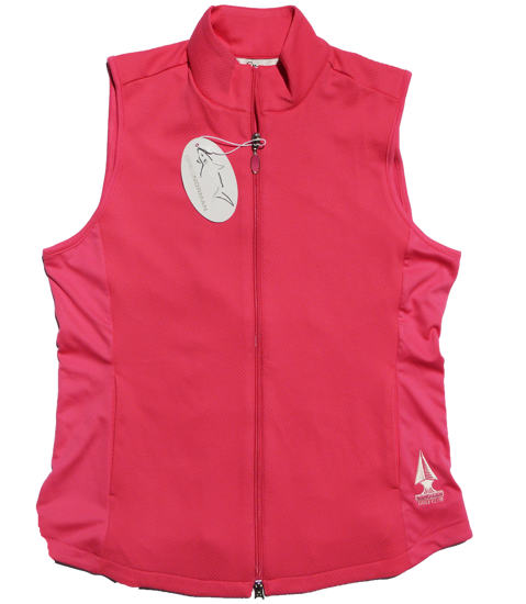 Picture of Greg Norman Knit Full Zip Vest - Pink