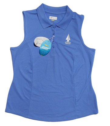 greg norman women's protek micro pique sleeveless polo
