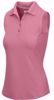 Greg Norman Women's Sleeveless Protek Micro Pique Polo w/ Nehoiden Logo - Pink Sky