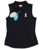 Greg Norman Sleeveless Micro Pique Polo - Navy