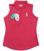 Greg Norman Sleeveless Micro Pique Polo - Pink