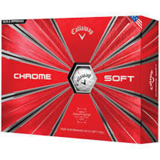 Callaway ChromeSoft Logo Golf Balls - Dozen