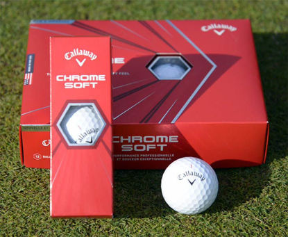 Callaway ChromeSoft Logo Golf Balls - Sleeve